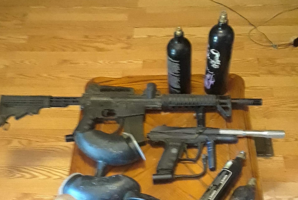 Paintball guns